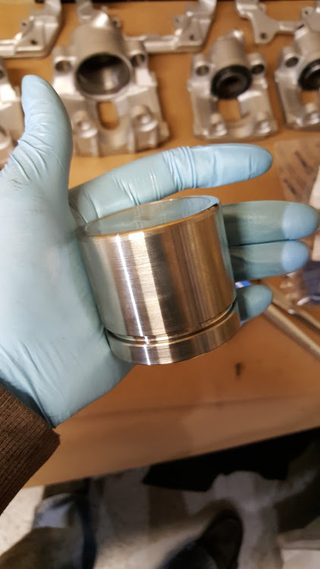 New fancy stainless racing piston